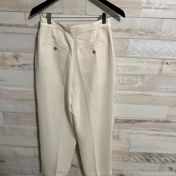 NWT Madewell size 2 The Rosedale high rise straight pant in crepe - Picture 7 of 13